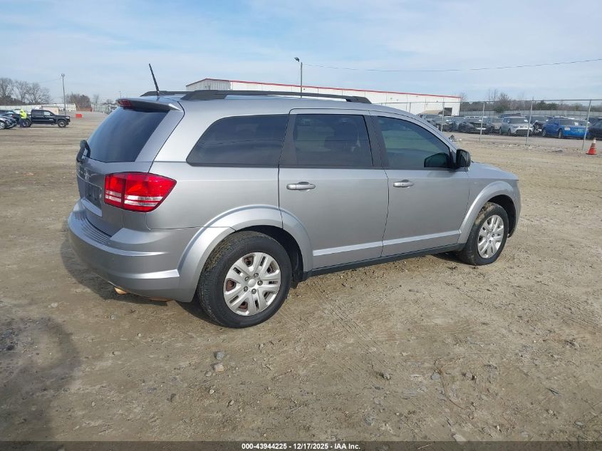 2020 Dodge Journey Se Value VIN: 3C4PDCAB1LT280863 Lot: 43944225