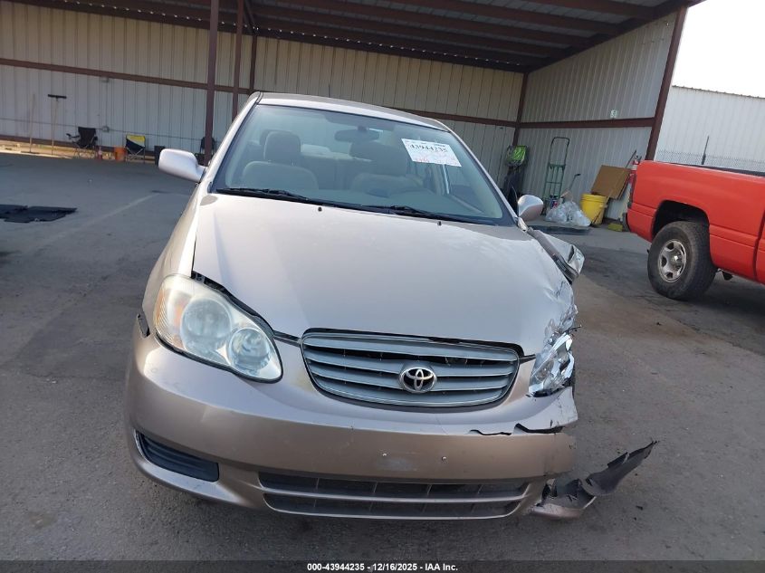 2003 Toyota Corolla Le VIN: 1NXBR32E23Z092780 Lot: 43944235