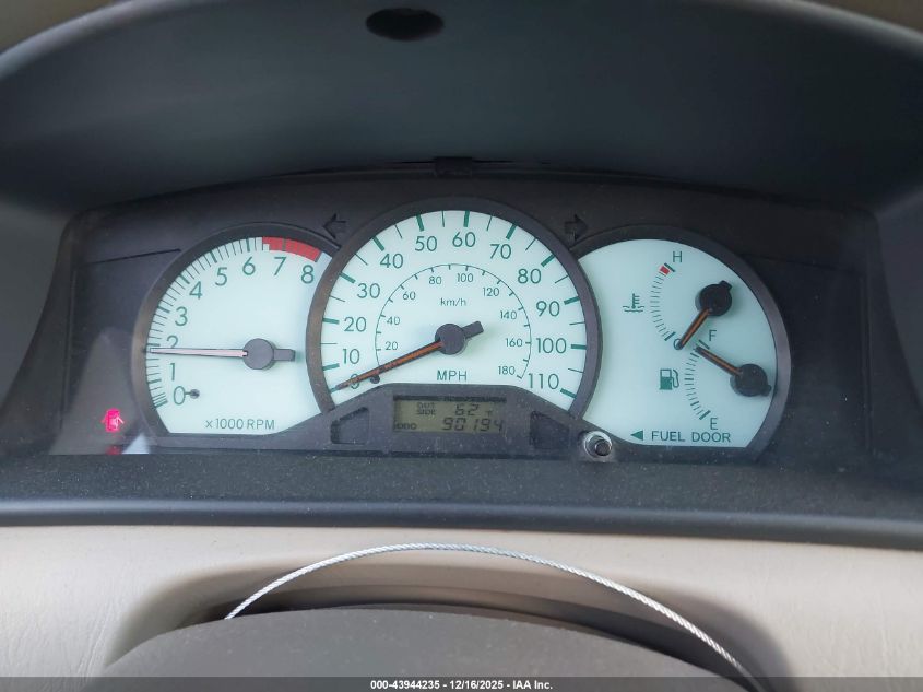 2003 Toyota Corolla Le VIN: 1NXBR32E23Z092780 Lot: 43944235