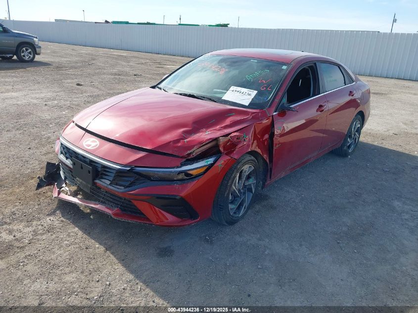 2025 Hyundai Elantra Sel Convenience