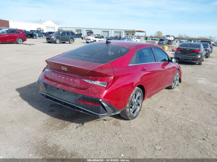 2025 Hyundai Elantra Sel Convenience