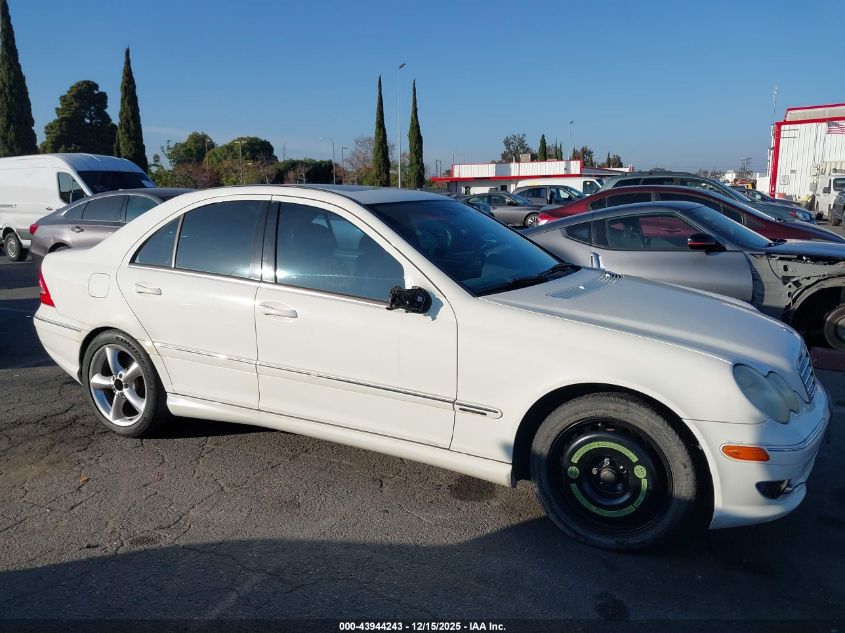 2006 Mercedes-Benz C 230 Sport VIN: WDBRF52H36A902424 Lot: 43944243