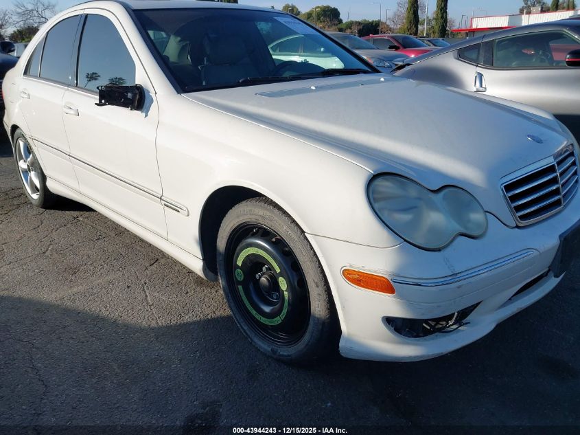 2006 Mercedes-Benz C 230 Sport VIN: WDBRF52H36A902424 Lot: 43944243