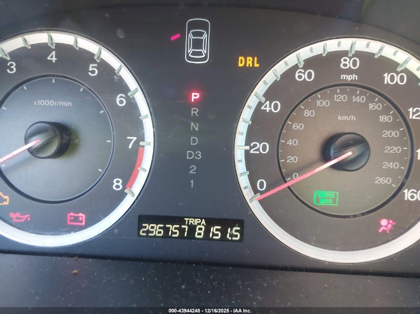 2009 Honda Accord 2.4 Ex-L VIN: 1HGCP26849A084186 Lot: 43944248