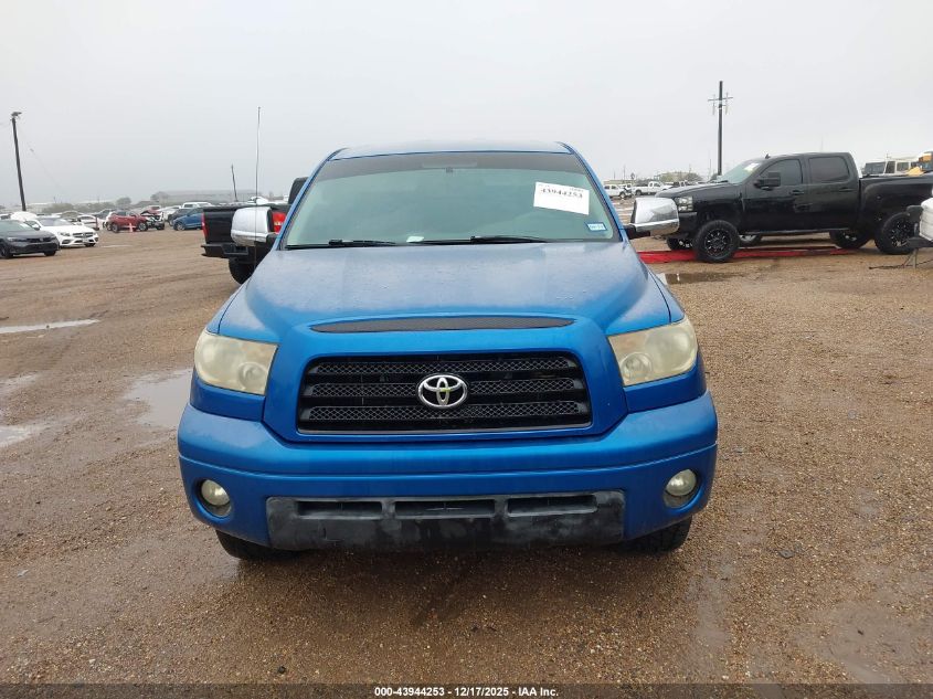 2008 Toyota Tundra Sr5 5.7L V8 VIN: 5TFRV54178X063754 Lot: 43944253