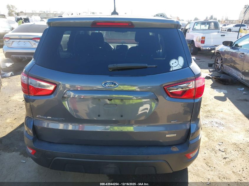 2018 Ford Ecosport Se VIN: MAJ3P1TE8JC216223 Lot: 43944254