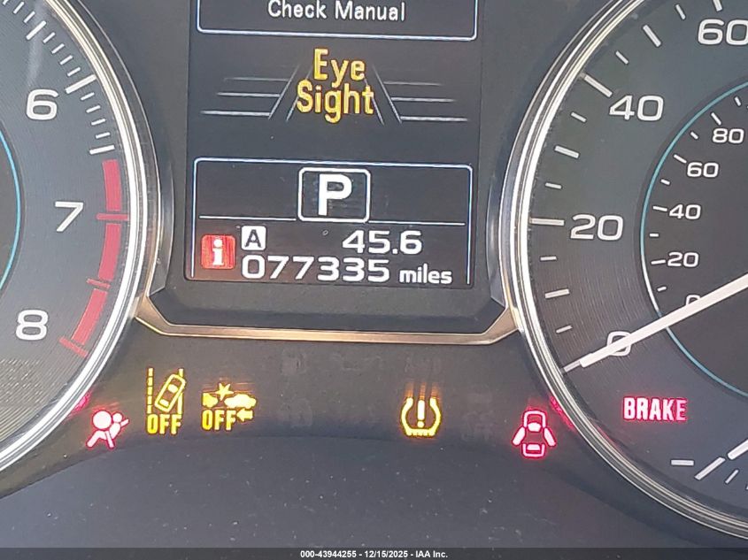 2016 Subaru Crosstrek 2.0I Premium VIN: JF2GPADC2G8289190 Lot: 43944255