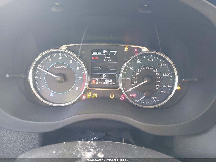 2016 Subaru Crosstrek 2.0I Premium VIN: JF2GPADC2G8289190 Lot: 43944255