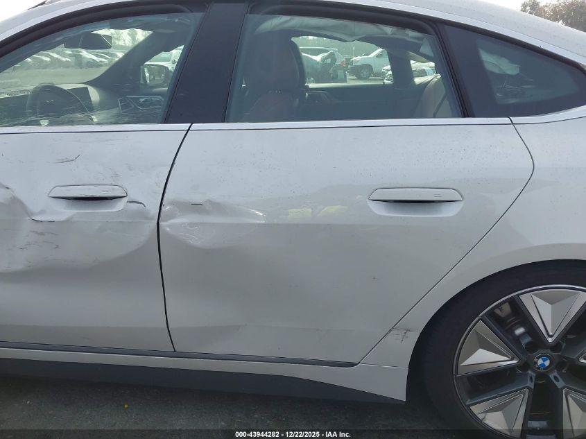 2025 BMW I4 Gran Coupe Edrive40 VIN: WBY23HD04SFU06600 Lot: 43944282