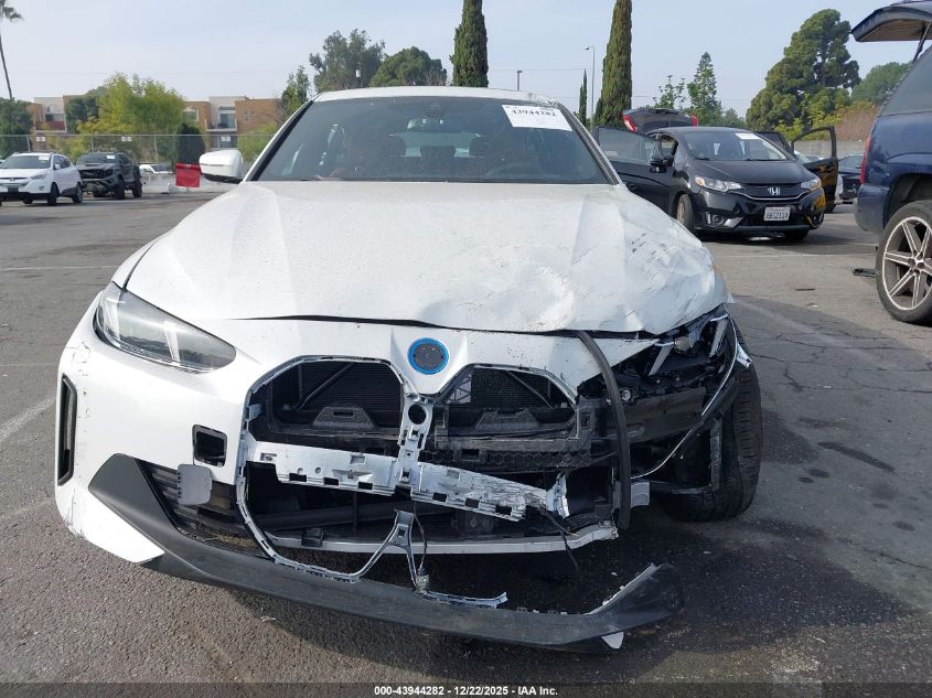 2025 BMW I4 Gran Coupe Edrive40 VIN: WBY23HD04SFU06600 Lot: 43944282
