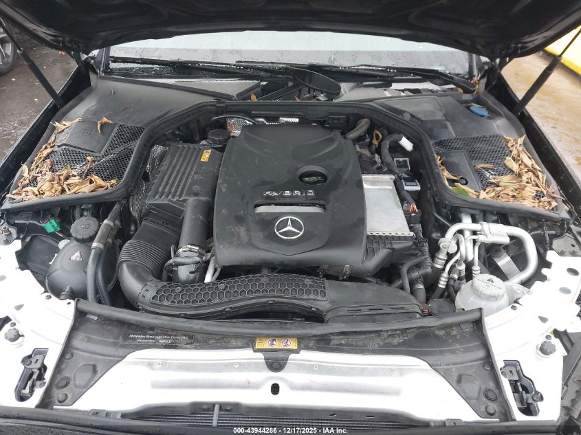 2018 Mercedes-Benz C 350E VIN: 55SWF4HB5JU272079 Lot: 43944286