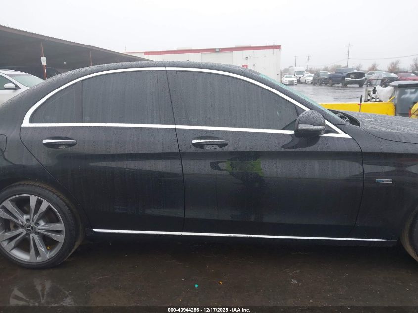 2018 Mercedes-Benz C 350E VIN: 55SWF4HB5JU272079 Lot: 43944286