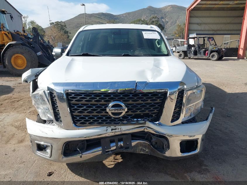2017 Nissan Titan Sv VIN: 1N6AA1E64HN571779 Lot: 43944302