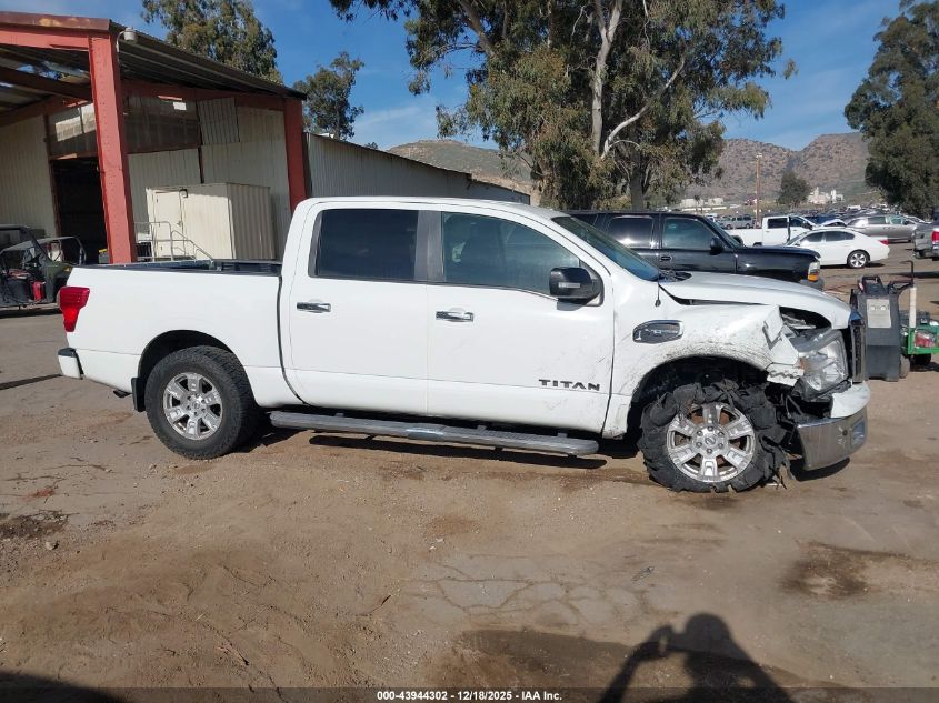 2017 Nissan Titan Sv VIN: 1N6AA1E64HN571779 Lot: 43944302