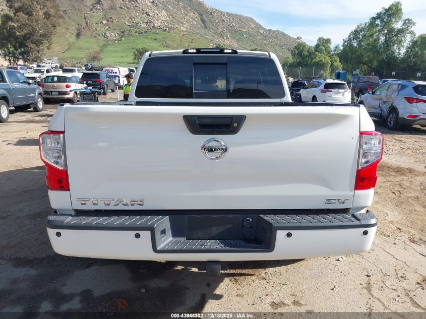 2017 Nissan Titan Sv VIN: 1N6AA1E64HN571779 Lot: 43944302
