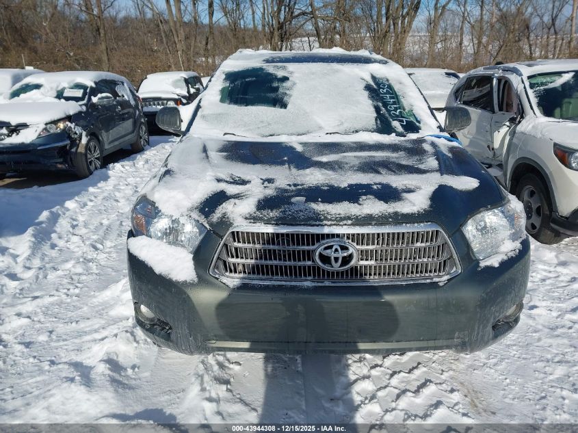 2010 Toyota Highlander Hybrid Limited V6 VIN: JTEJW3EH5A2046654 Lot: 43944308