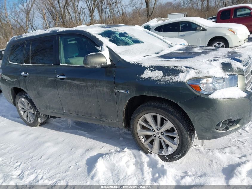 2010 Toyota Highlander Hybrid Limited V6 VIN: JTEJW3EH5A2046654 Lot: 43944308