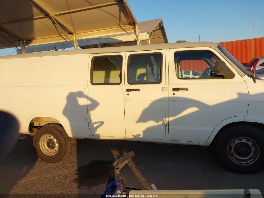 1999 Dodge Ram Van 1500 Commercial/Conversion VIN: 2B7HB11Y2XK520877 Lot: 43944309