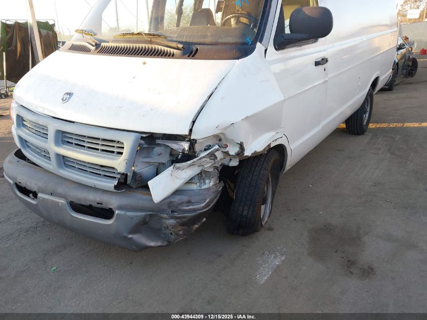 1999 Dodge Ram Van 1500 Commercial/Conversion VIN: 2B7HB11Y2XK520877 Lot: 43944309