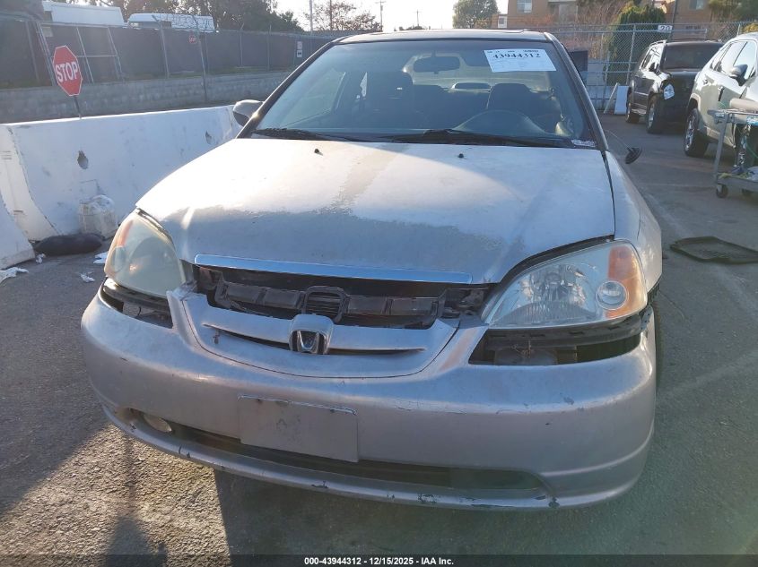 2001 Honda Civic Ex VIN: 1HGEM22971L072994 Lot: 43944312