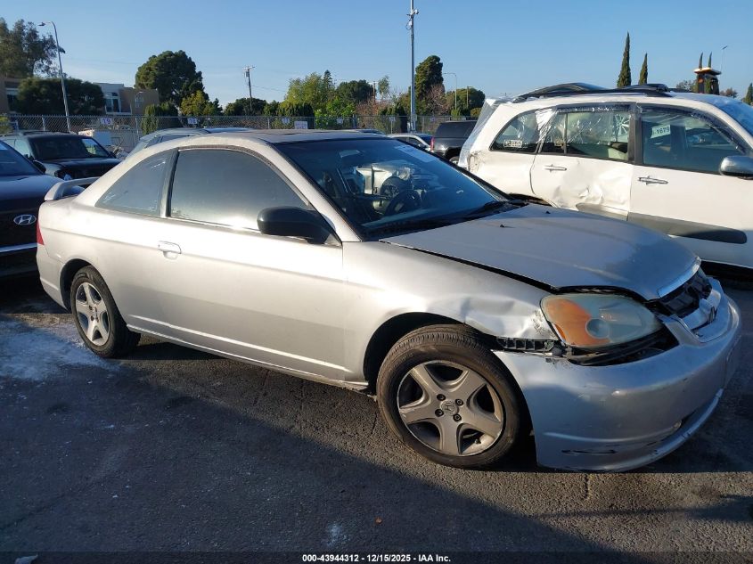 2001 Honda Civic Ex VIN: 1HGEM22971L072994 Lot: 43944312