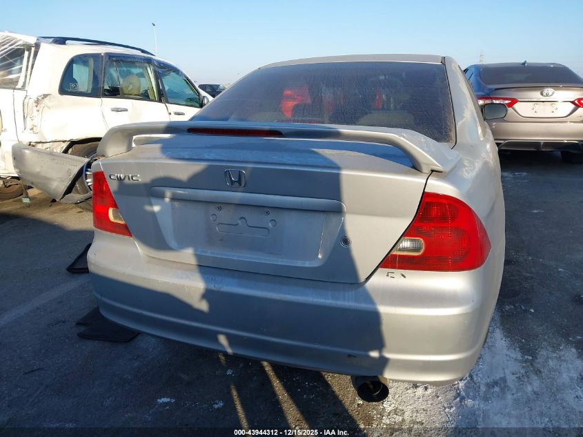 2001 Honda Civic Ex VIN: 1HGEM22971L072994 Lot: 43944312