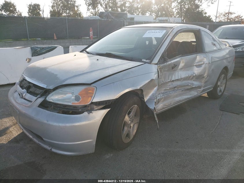2001 HONDA CIVIC auction photo 2