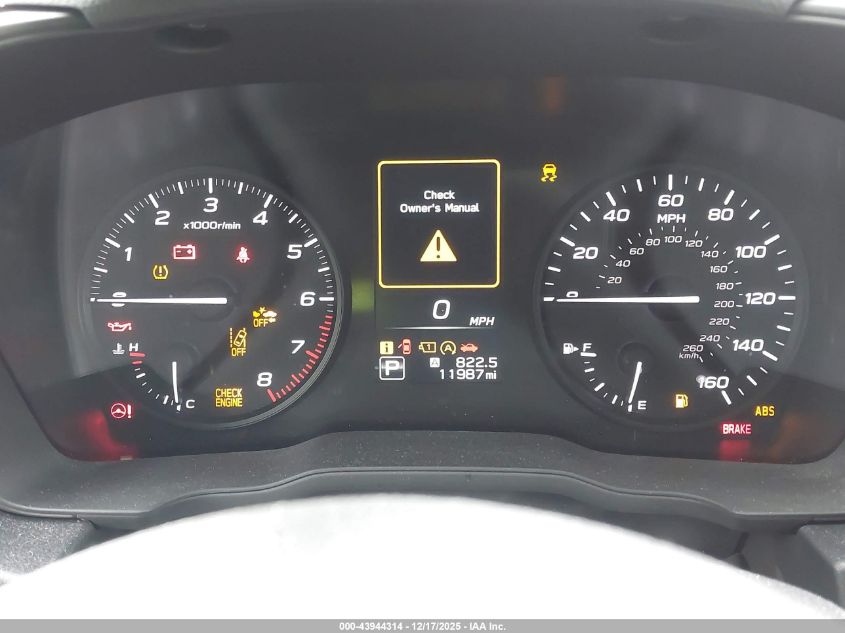 2024 Subaru Impreza Base 5-Door VIN: JF1GUABC7R8266782 Lot: 43944314