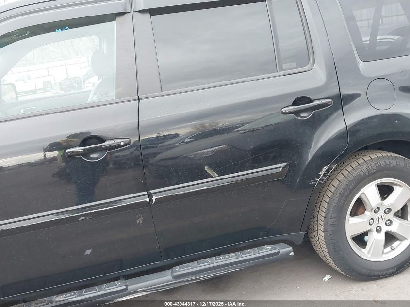 2009 Honda Pilot Ex-L VIN: 5FNYF48589B007365 Lot: 43944317