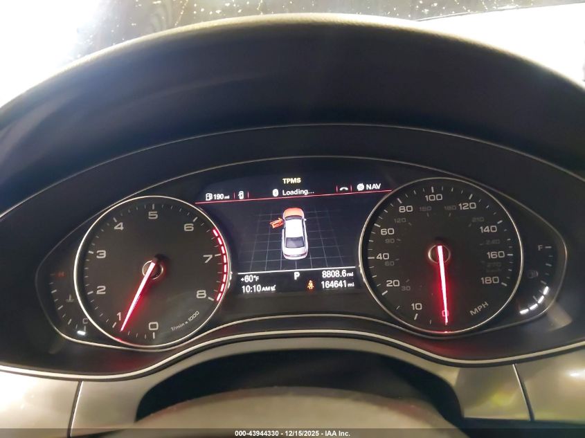 2012 Audi A6 3.0 Premium VIN: WAUHGAFC1CN087787 Lot: 43944330