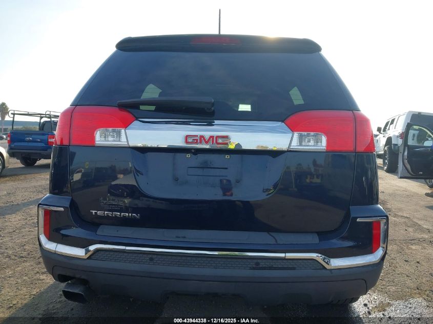 2016 GMC Terrain Slt VIN: 2GKALPEK5G6193458 Lot: 43944338