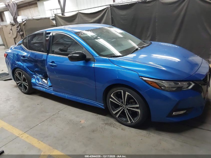 2020 Nissan Sentra Sr Xtronic Cvt VIN: 3N1AB8DV1LY273691 Lot: 43944339