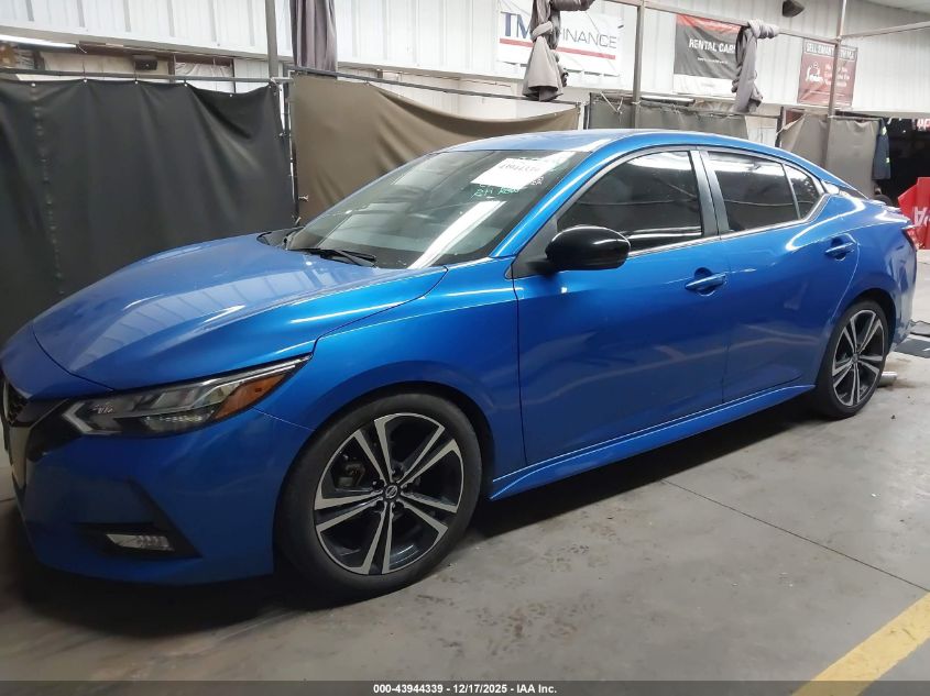 2020 Nissan Sentra Sr Xtronic Cvt VIN: 3N1AB8DV1LY273691 Lot: 43944339