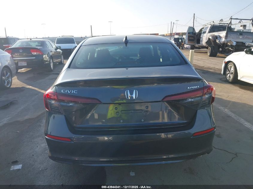 2025 Honda Civic Sport VIN: 2HGFE2F53SH523877 Lot: 43944341