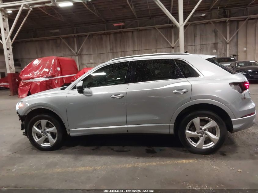 2020 Audi Q3 Premium Plus 45 Tfsi Quattro Tiptronic VIN: WA1BECF39L1044391 Lot: 43944353