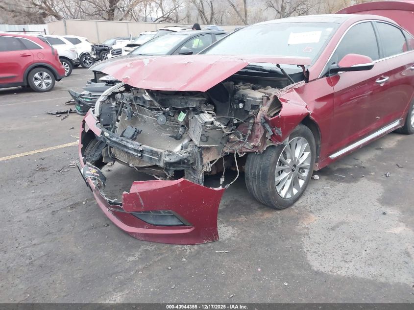 2015 Hyundai Sonata Limited VIN: 5NPE34AFXFH023997 Lot: 43944355