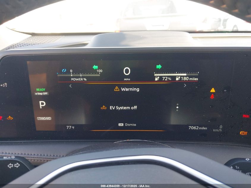 2025 Nissan Ariya Evolve+ VIN: JN8DF0BF9SM761336 Lot: 43944359