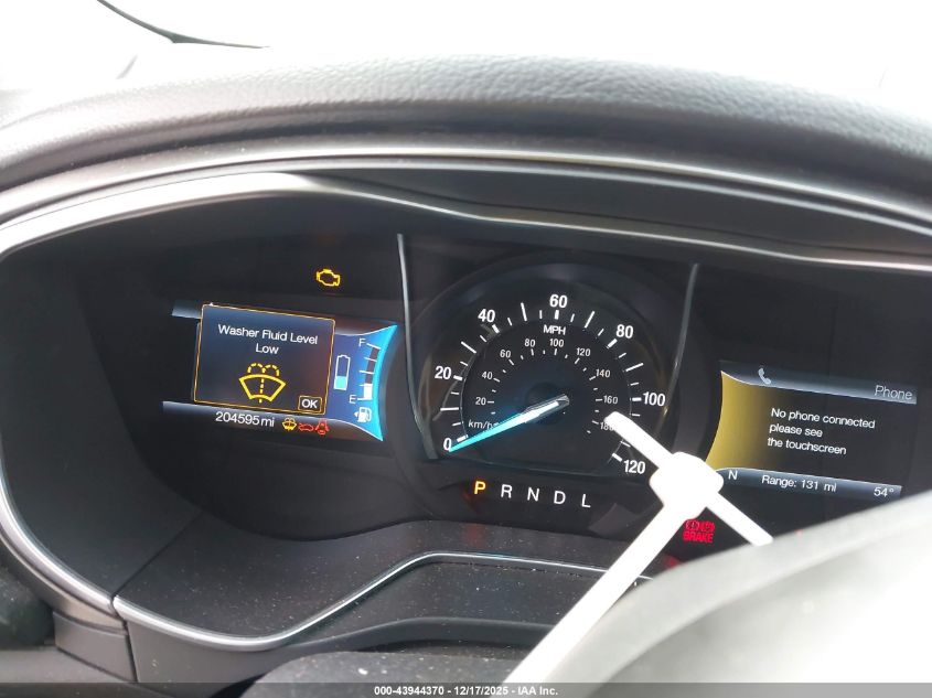 2017 Ford Fusion Energi Se Luxury VIN: 3FA6P0PU7HR110656 Lot: 43944370