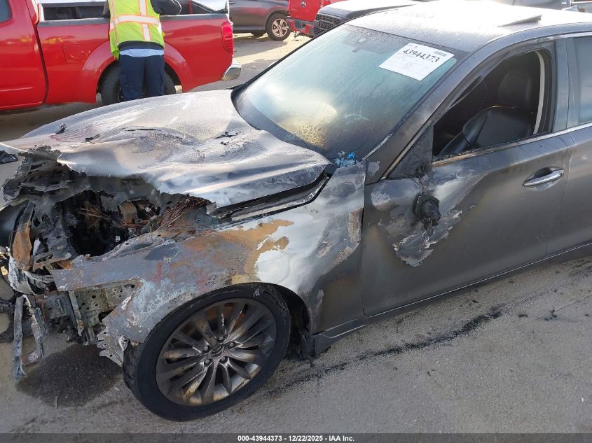 2018 Infiniti Q50 3.0T Sport VIN: JN1EV7AP7JM354543 Lot: 43944373