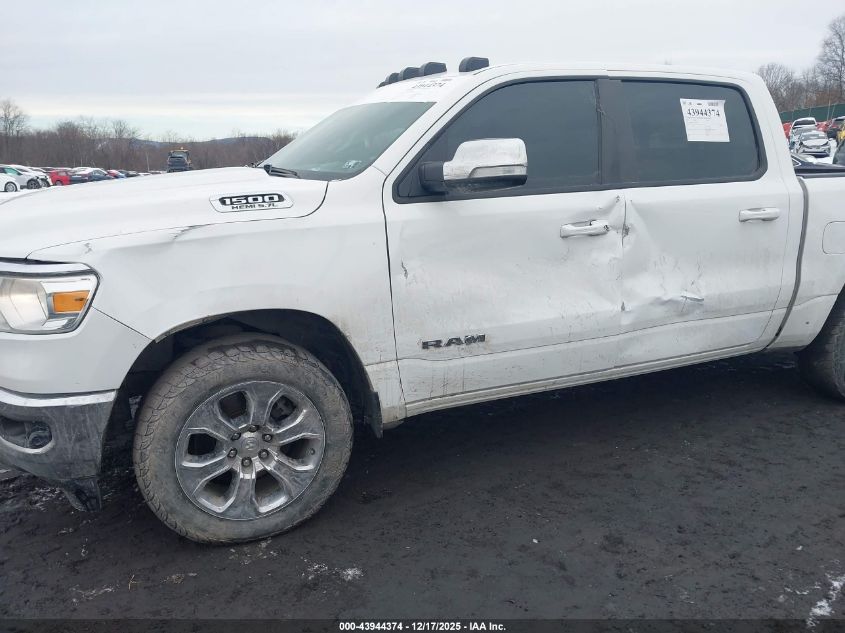 2021 Ram 1500 Big Horn VIN: 1C6SRFFT6MN545848 Lot: 43944374