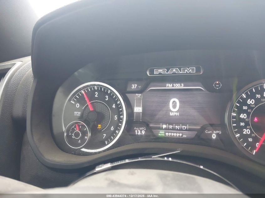 2021 Ram 1500 Big Horn VIN: 1C6SRFFT6MN545848 Lot: 43944374