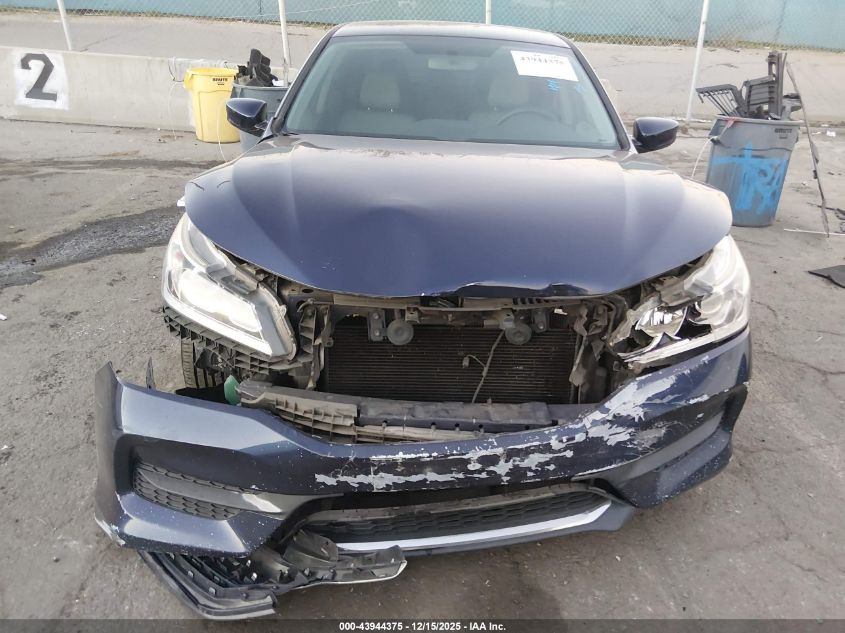 2016 Honda Accord Lx VIN: 1HGCR2F39GA218413 Lot: 43944375