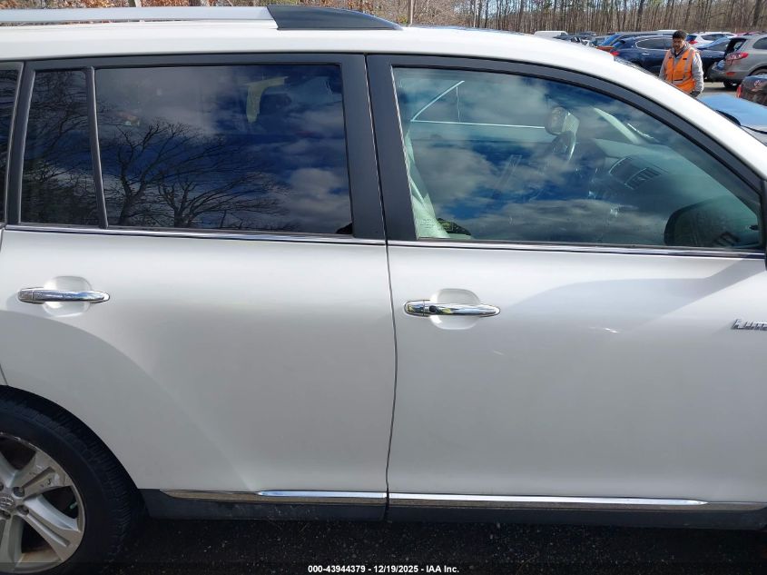 2012 Toyota Highlander Limited V6 VIN: 5TDDK3EHXCS098435 Lot: 43944379