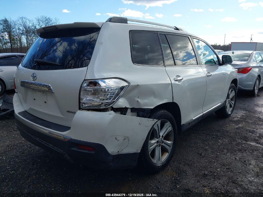 2012 Toyota Highlander Limited V6 VIN: 5TDDK3EHXCS098435 Lot: 43944379