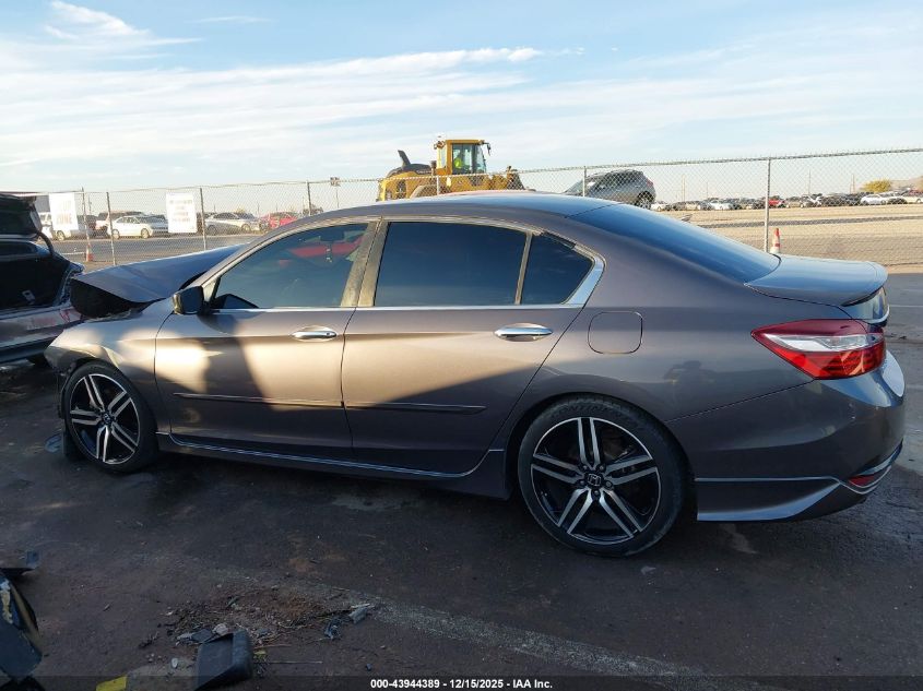 2016 Honda Accord Sport VIN: 1HGCR2F55GA132730 Lot: 43944389