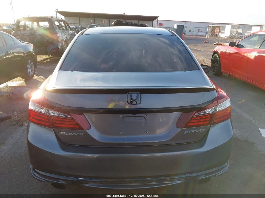 2016 Honda Accord Sport VIN: 1HGCR2F55GA132730 Lot: 43944389