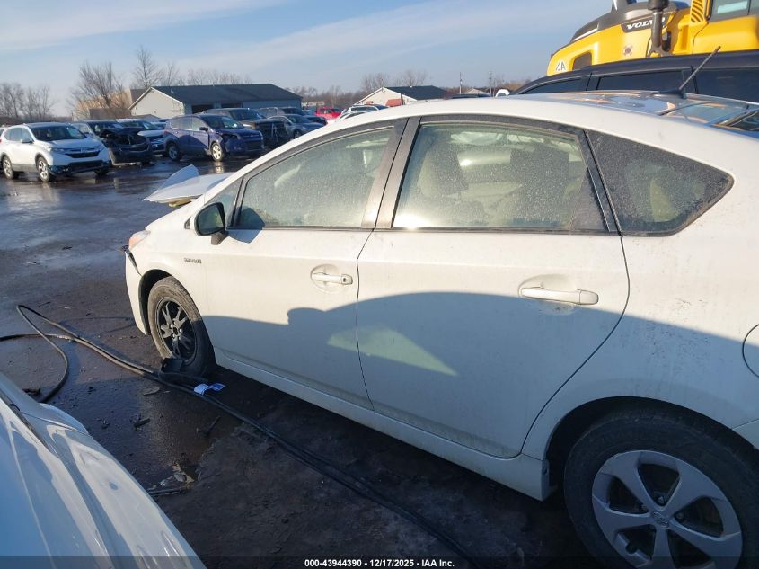 2015 Toyota Prius Three VIN: JTDKN3DU6F1946518 Lot: 43944390