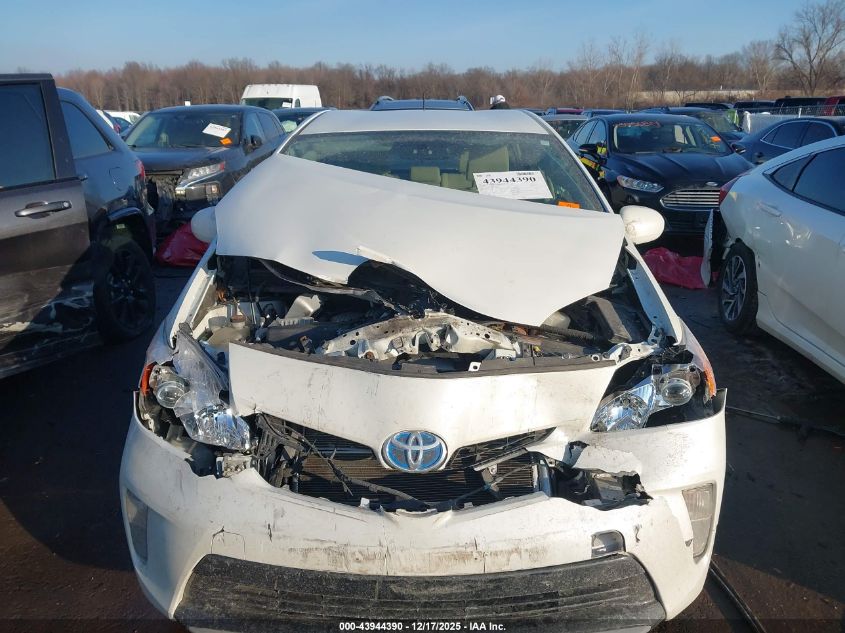 2015 Toyota Prius Three VIN: JTDKN3DU6F1946518 Lot: 43944390