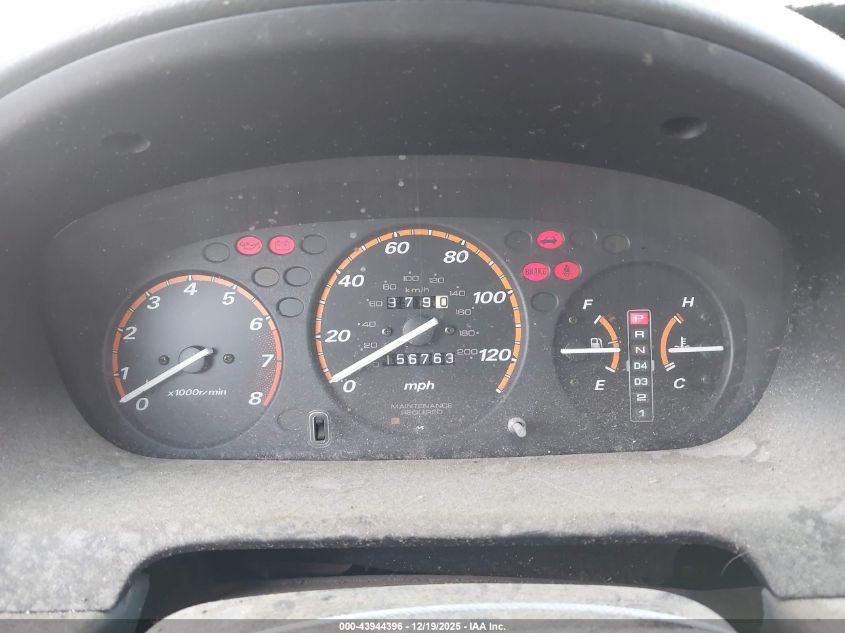 1998 Honda Cr-V Ex VIN: JHLRD1869WC059679 Lot: 43944396