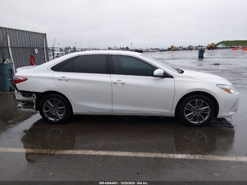 2016 Toyota Camry Se VIN: 4T1BF1FK1GU236581 Lot: 43944401
